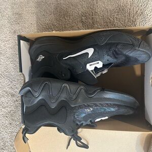 Nike Charcoal and White Athletic Shoes